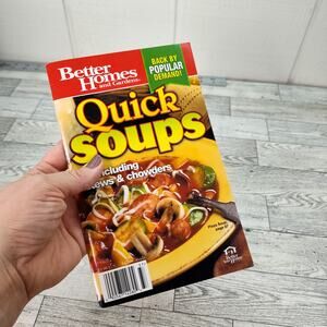 Quick‎ Soups Better Homes Gardens Stews Chowders Cookbook Booklet